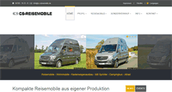 Desktop Screenshot of cs-reisemobile.de